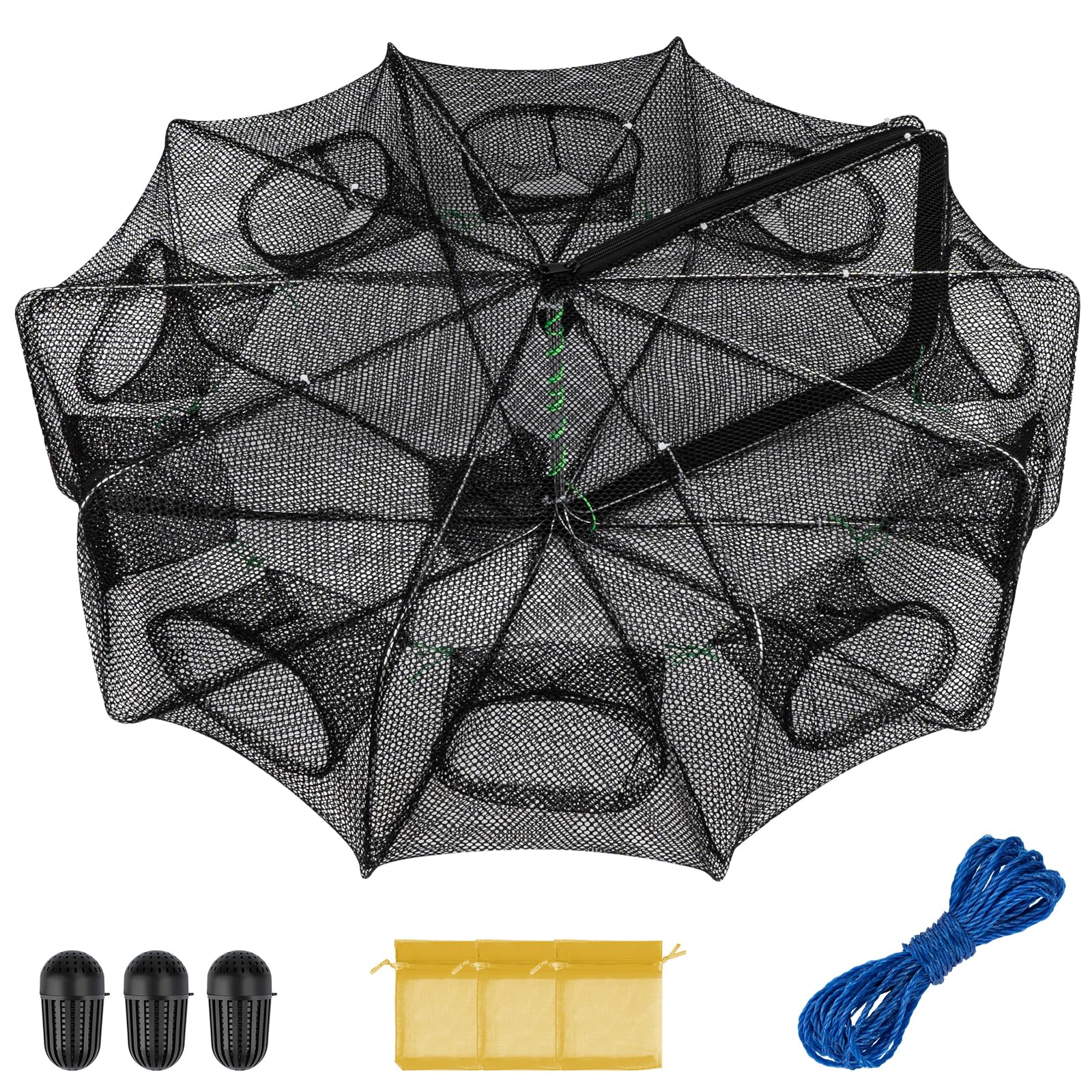 QualyQualy 10-Hole Fishing Bait Trap