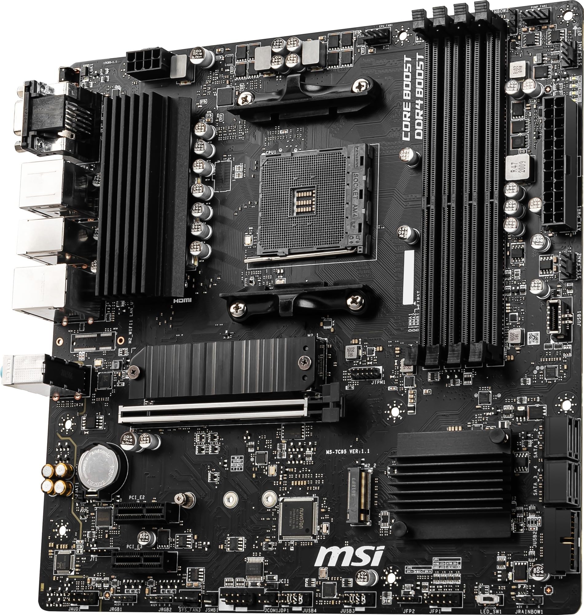 Amazon.co.jp: MSI B550M PRO-VDH AMD Ryzen 5000/4000G/3000シリーズ