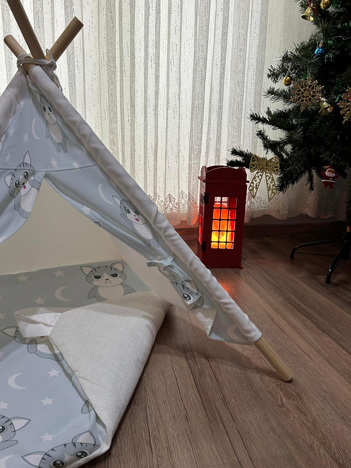 Pet Tent, pet Teepee, cat Teepee, Dog Teepee, cat House, Dog House, Teepee for Pets 86