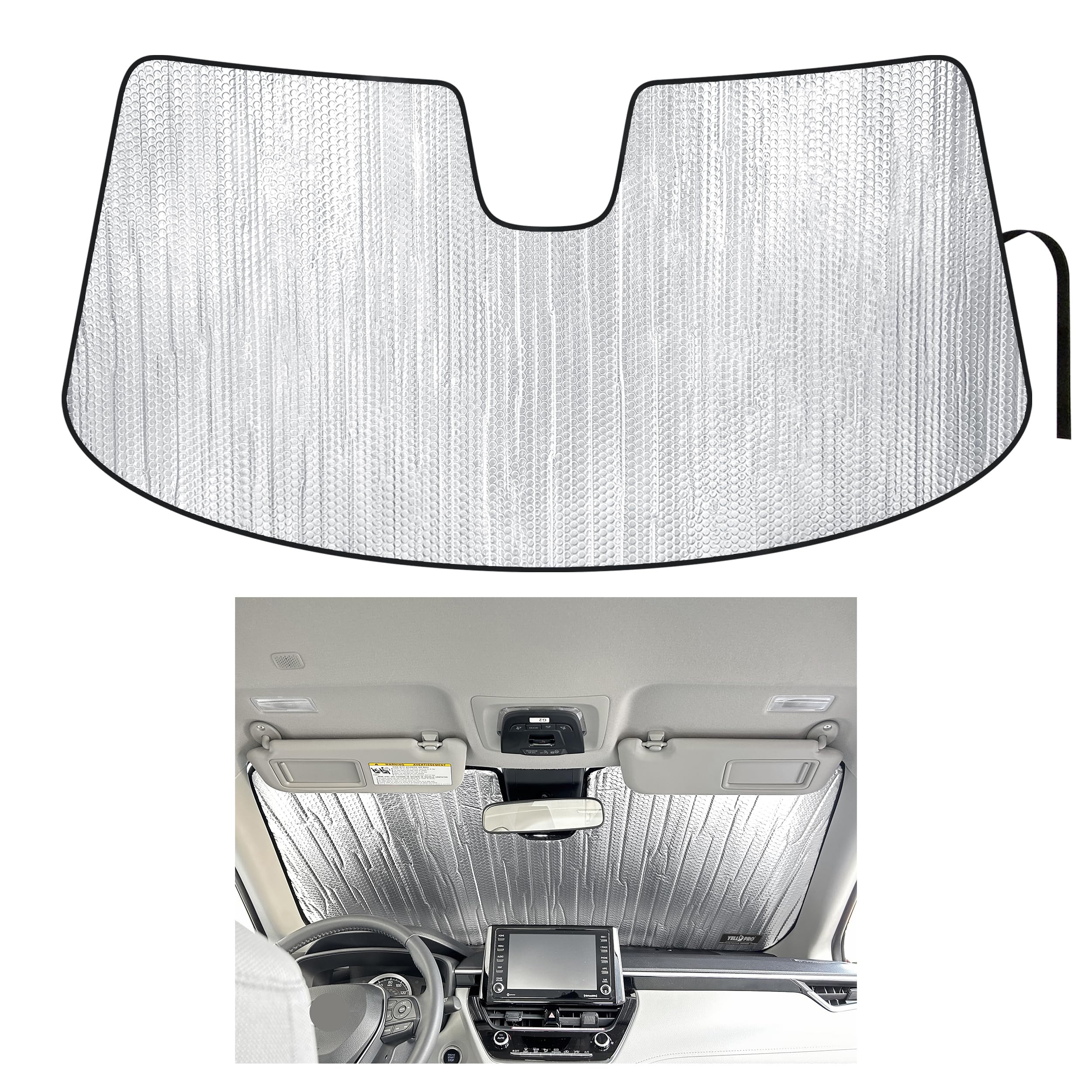 Amazon.com: YelloPro Auto Custom Fit Reflective Front Windshield