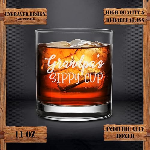 Miniatura 4 de Vaso de whisky Grandpa's Sippy Cup - Divertido regalo de cumpleaños para papá