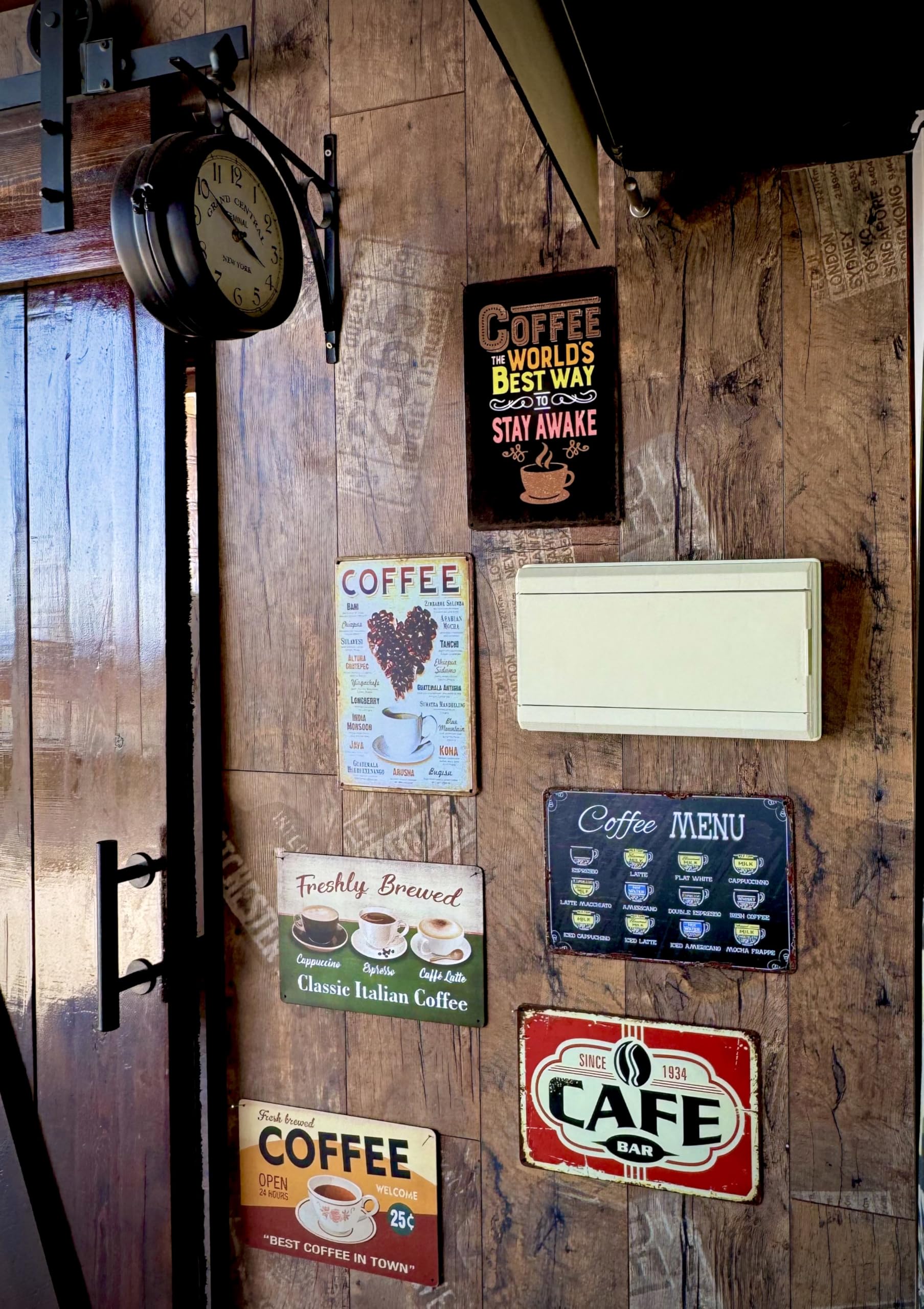 DiiliHiiri 2x1 Retro Decorative Poster 30 x 20 cm - Man Cave Sign, 2 SET GARAGE B, 30x20cm - Image 4