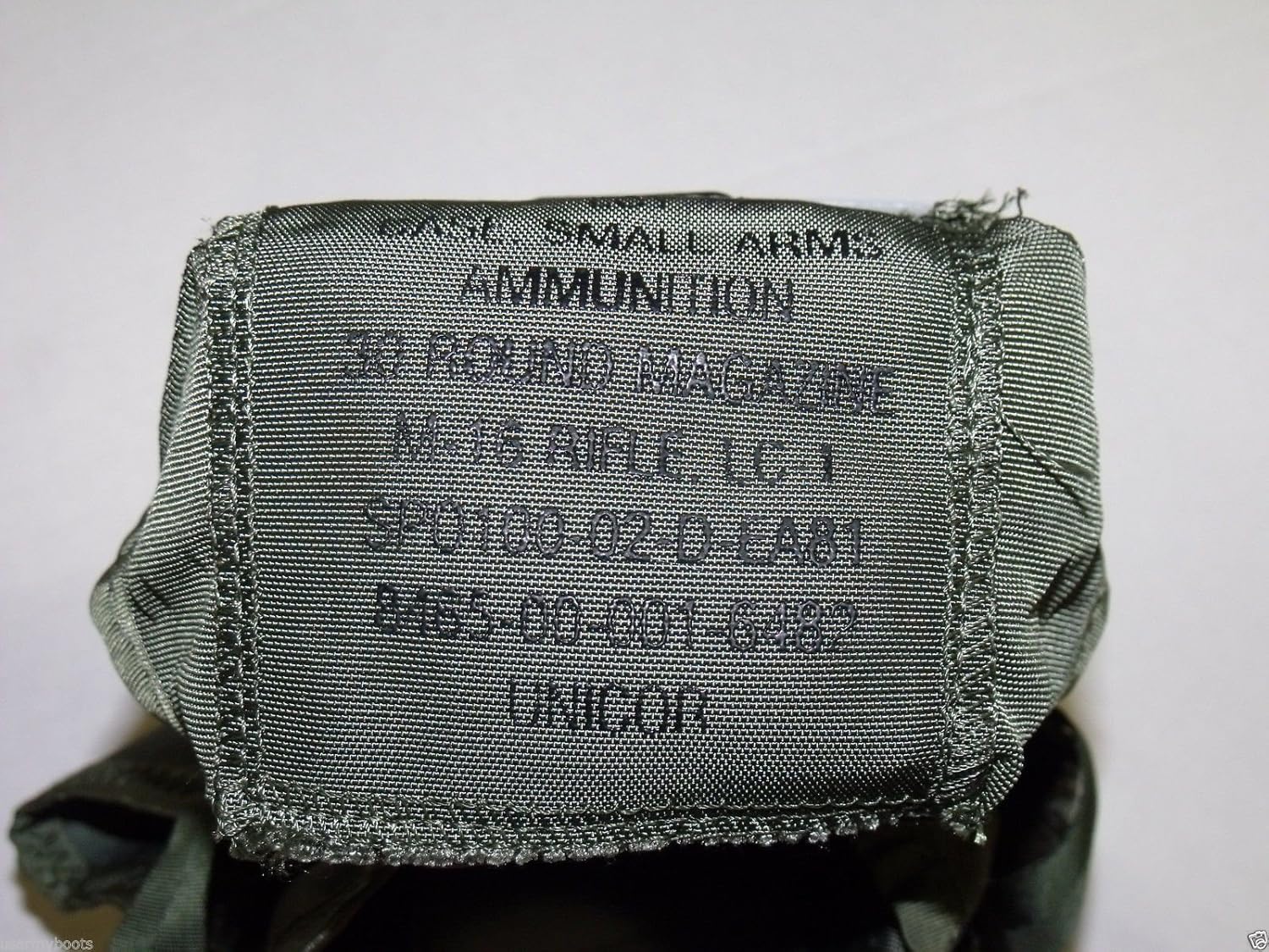 Unicor New US Army Military Ammunition Ammo OD Olive Drab Green 300 Round Magazine M16 Rifle Hand Grenade LC-1 Small ARMS CASE Pouch with Alice Clips by US Goverment GI USGI : Sports & Outdoors