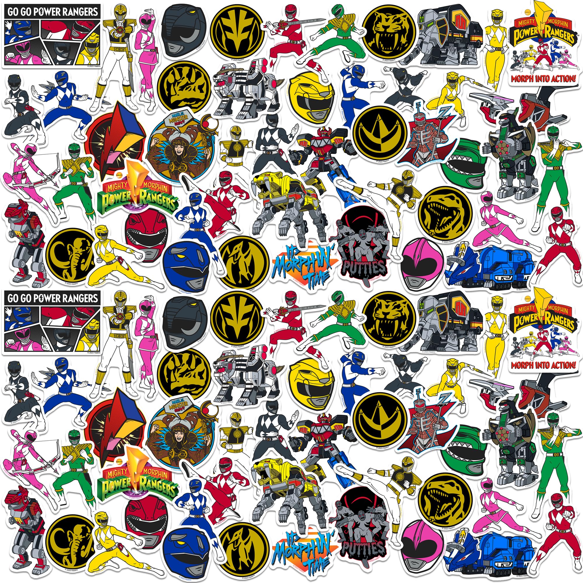 Power Ranger Sticker Chart Template Mighty Morphin Power Rangers Stickers