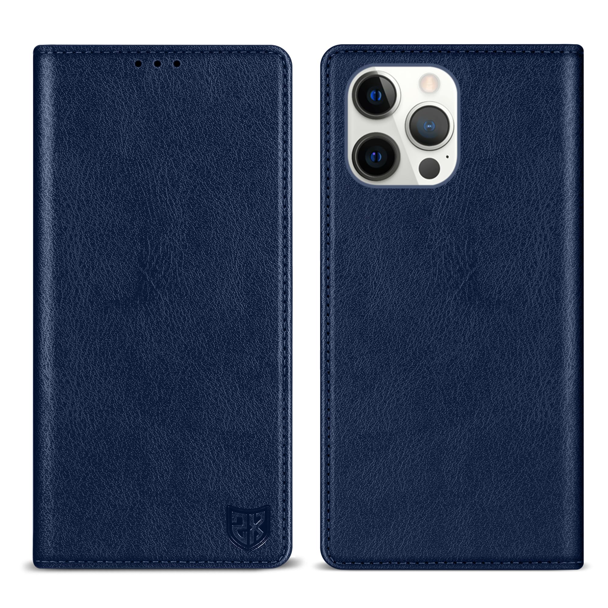 ZZXX for iPhone 13 Pro Max Wallet Case with [RFID Blocking] Card Slot Stand Strong Magnetic Leather Flip Fold Protective Phone Case for iPhone 13 Pro