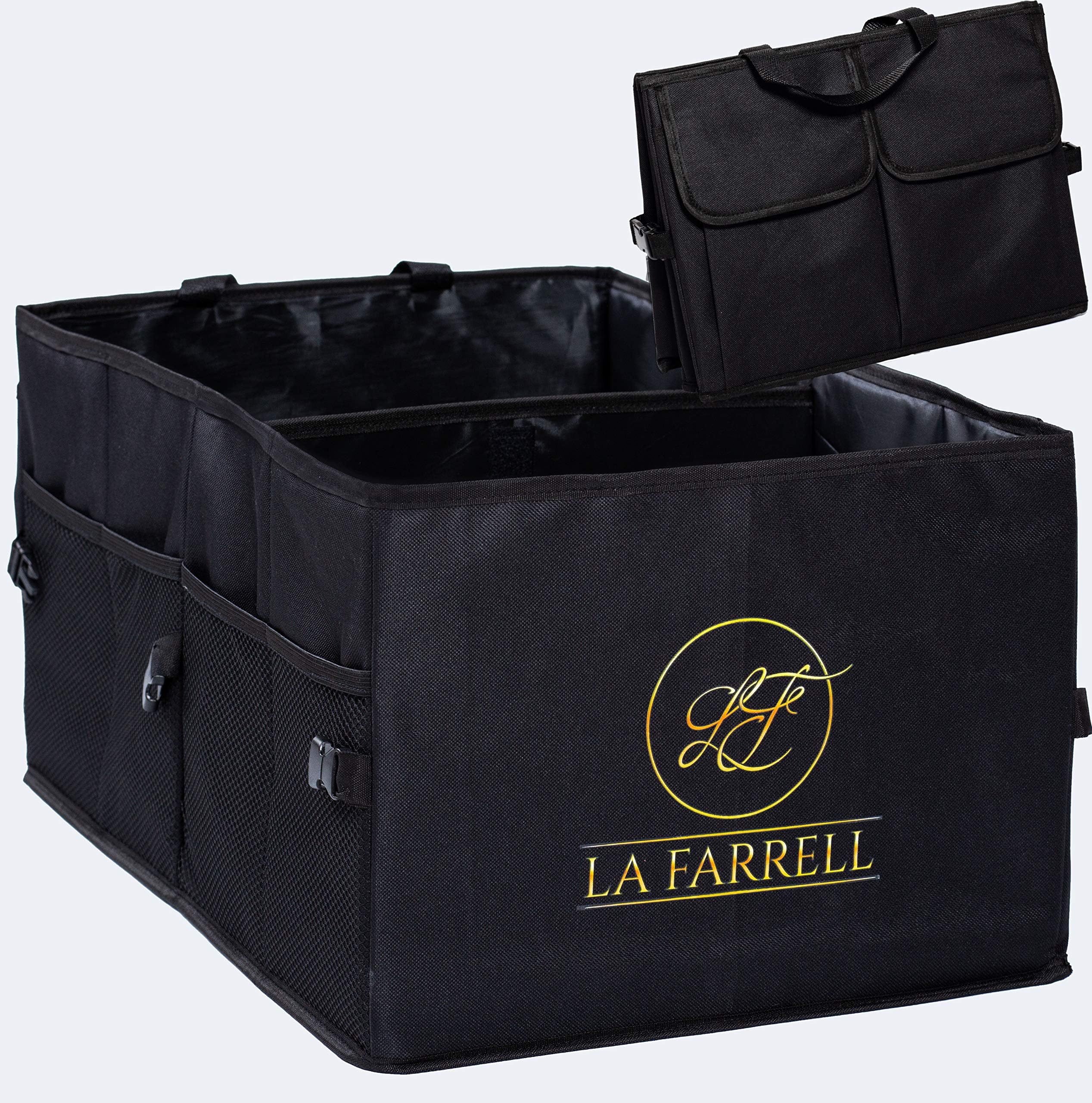 Organisateur De Coffre De Voiture Pliable - Sac De Rangement Polyester 55x32x32 Cm - Marque Homtas