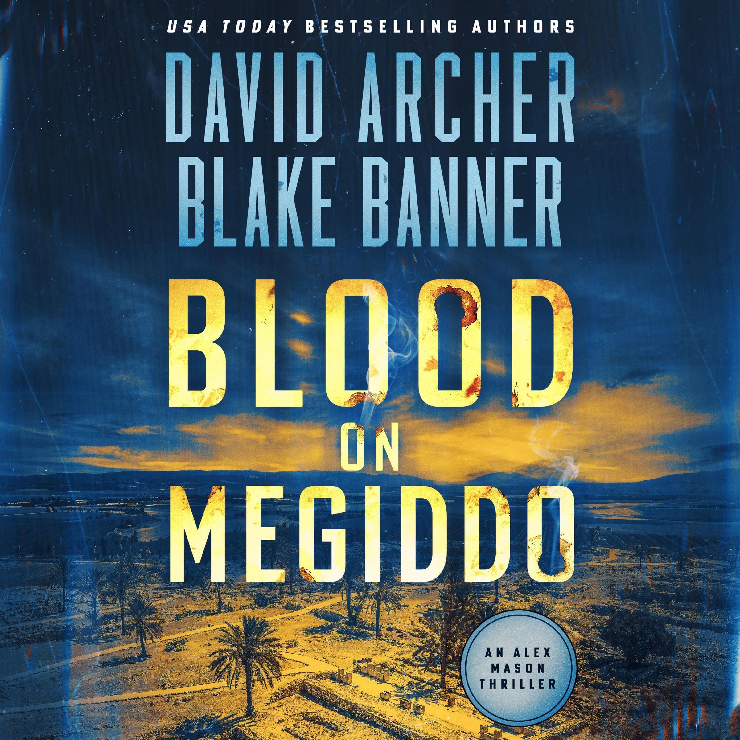 Cover art for Blood on Megiddo
