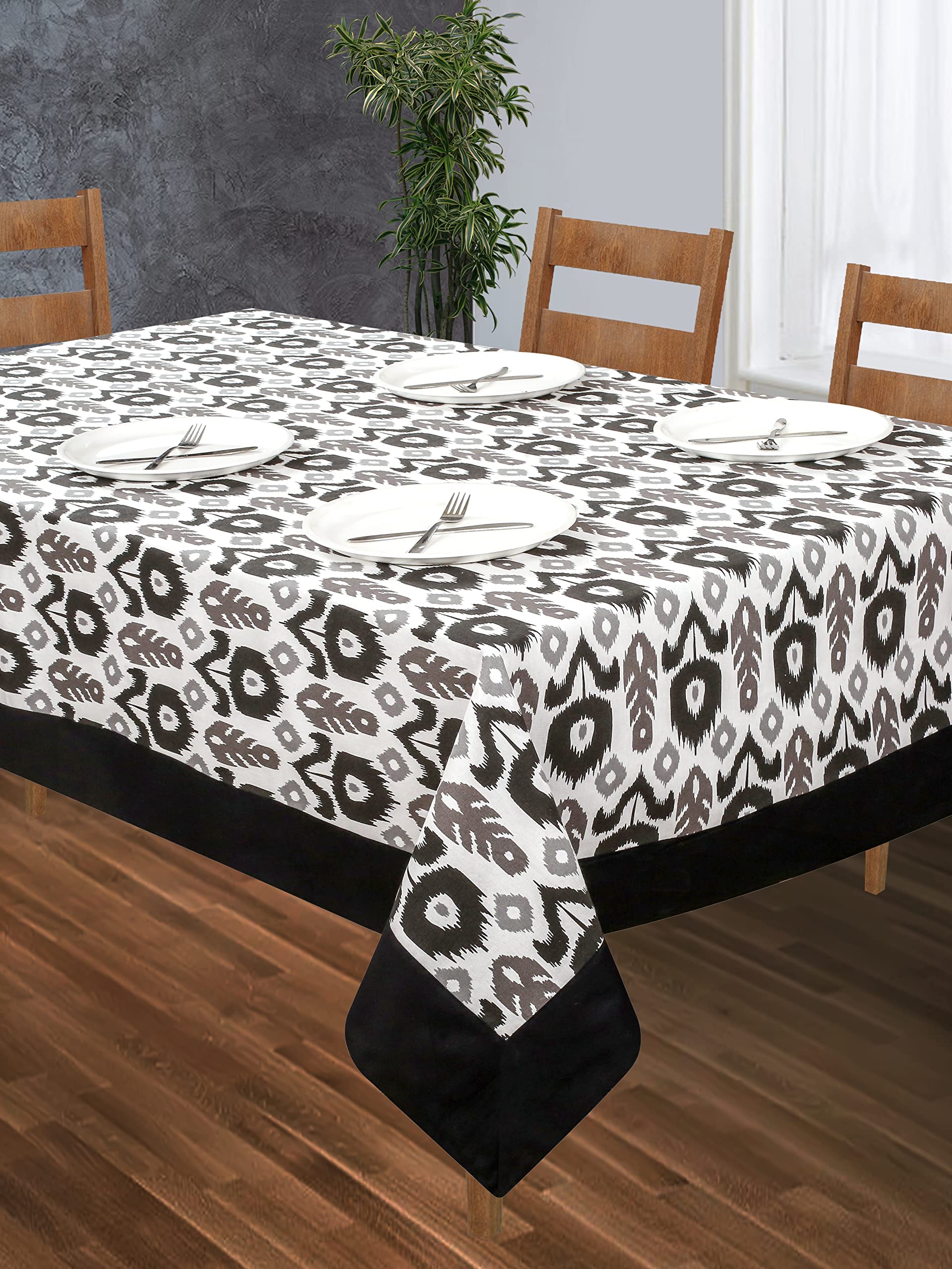 SHADES OF LIFE Printed Black New Ikkat with Plain Border 4 Seater Centertable Cover (60 X 40 Inches), Pack of 1, Multi Print (B0BDG2Q1VS) Amazon Price History, Amazon Price Tracker
