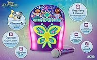 Vista 5 de eKids Disney Encanto - Máquina de karaoke con altavoz Bluetooth con micrófono para niños, con puerto USB para reproducir música, fácil acceso a