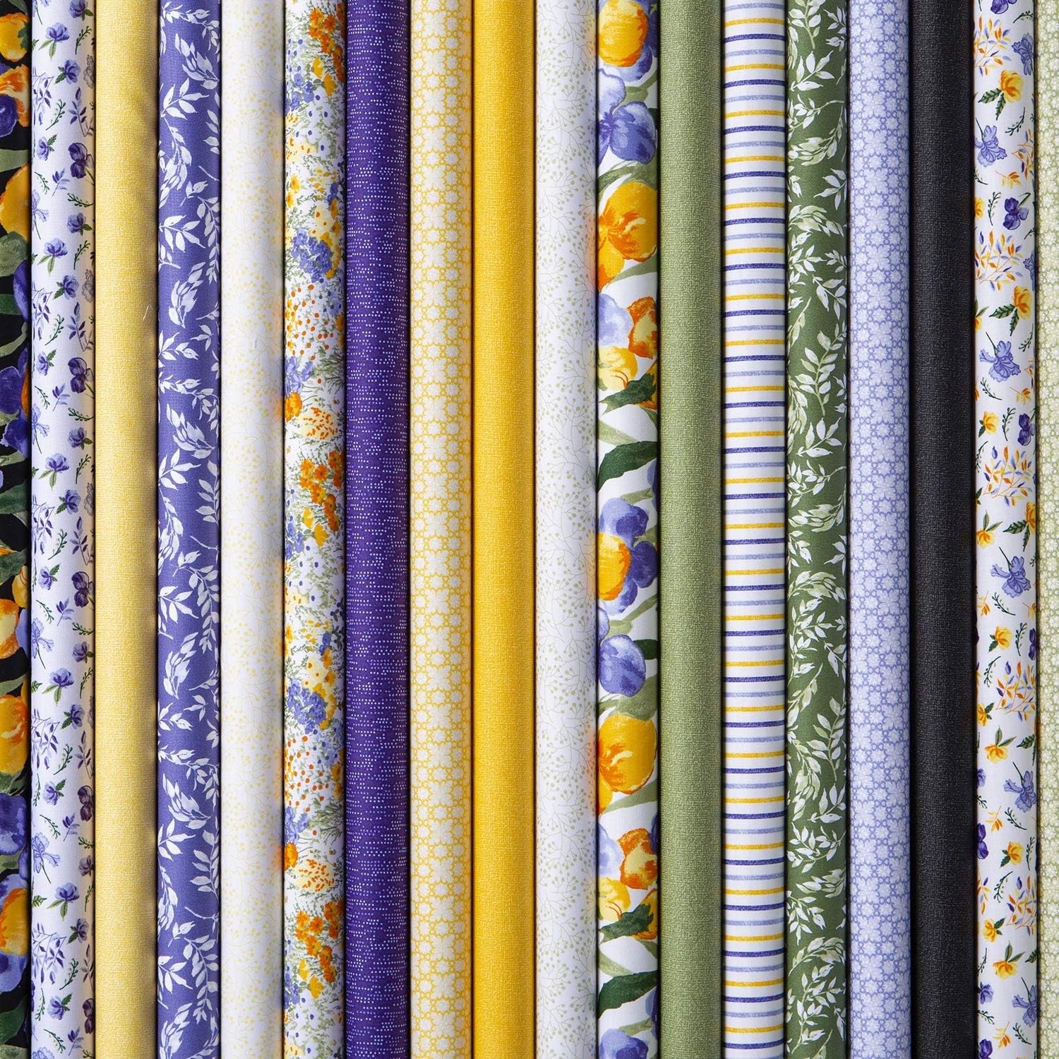 Connecting Threads Print Collection Precut Quilting Fabric Bundle Fat Quarters (Regelia)