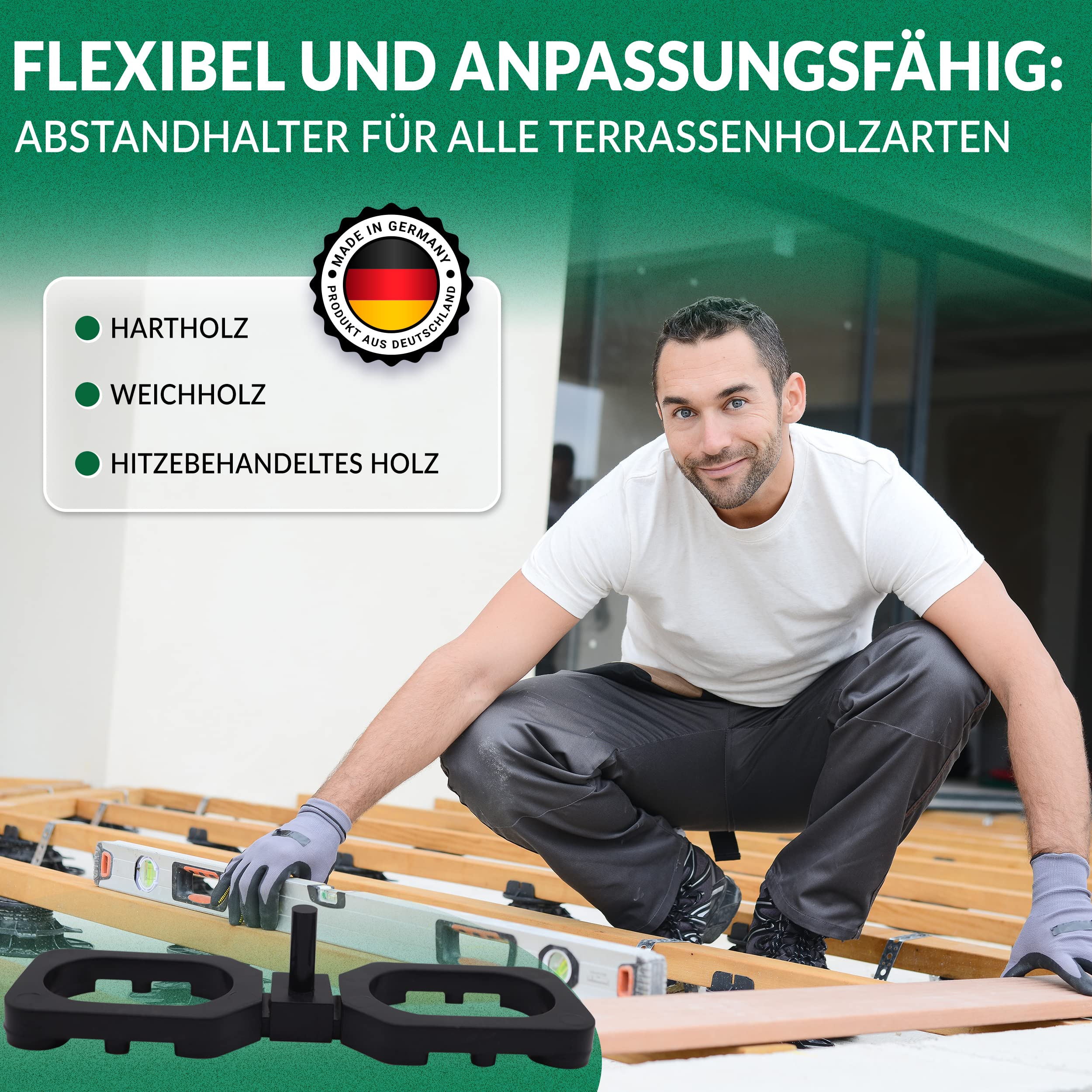 Abstandhalter in 4 mm und 7 mm in verschiedenen Mengen (1000 Stück 4 mm)