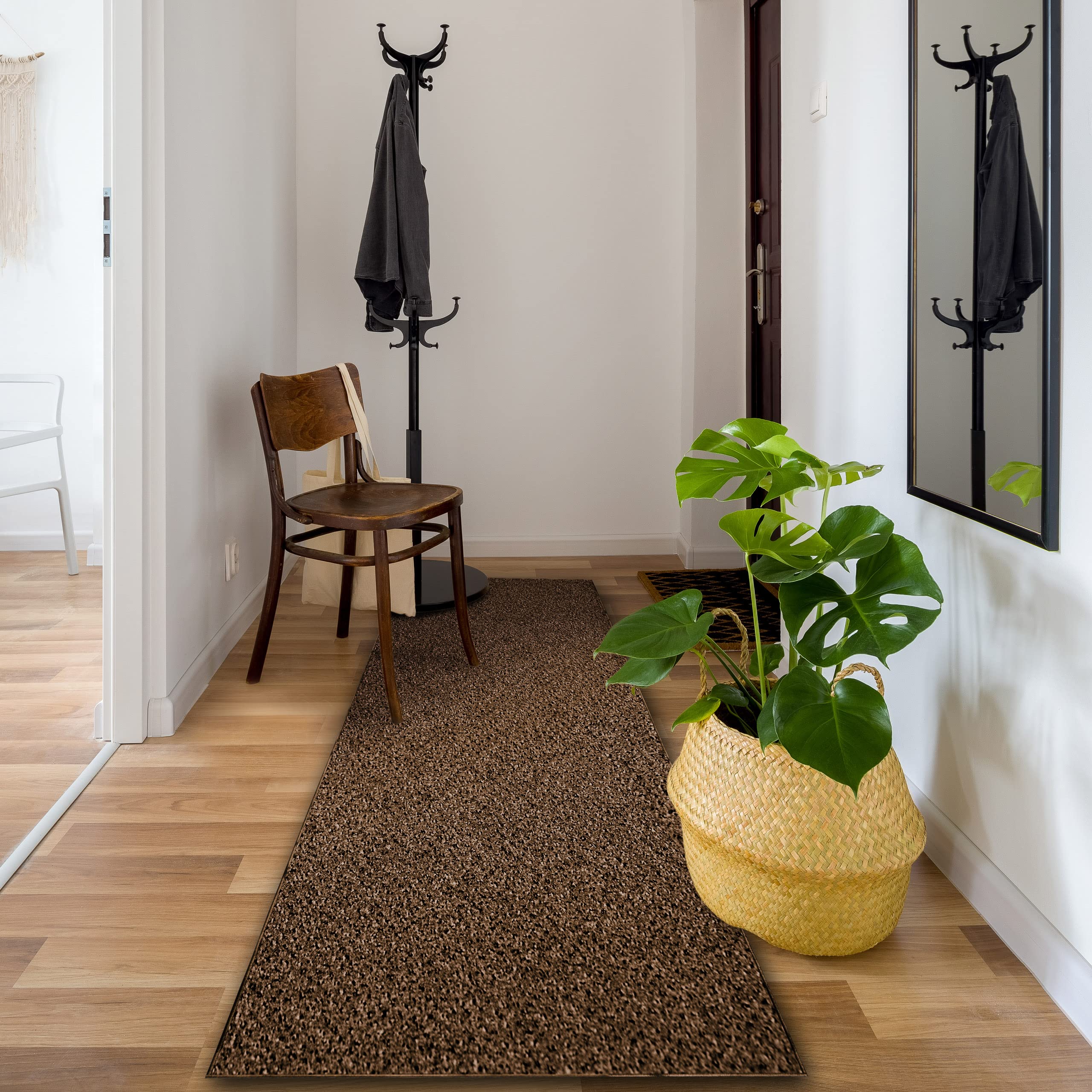 Tapis de sol moderne robuste pour protéger les couloirs et salons