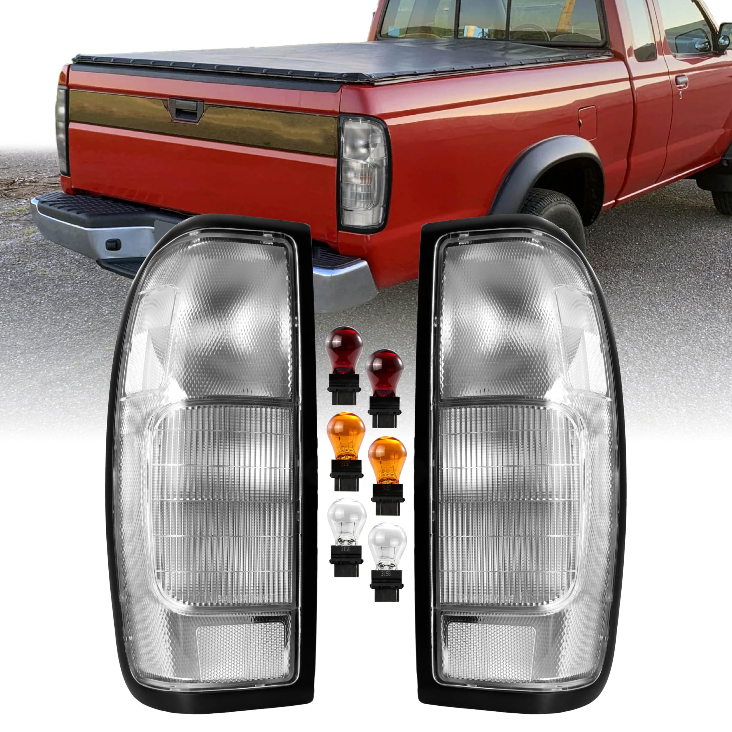 ダットサン　D22　USテールランプ　LED 　希少　日産 Amazon.com: USR 98-04 D22 Pickup Truck Tail Light – Rear Tail