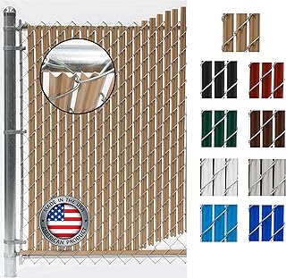 Wave Slat (9 Colors) Single Wall Bottom Locking Privacy Slat for 4', 5',...