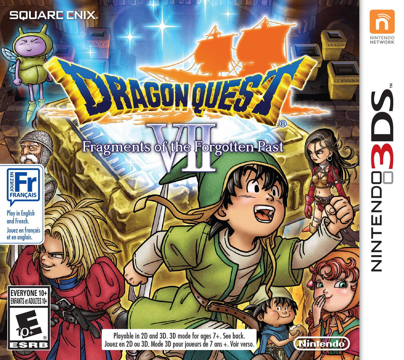 DRAGON QUEST VII 3DS 欧州版 Dragon Quest VII: Fragments of the Forgotten Past: 3DS