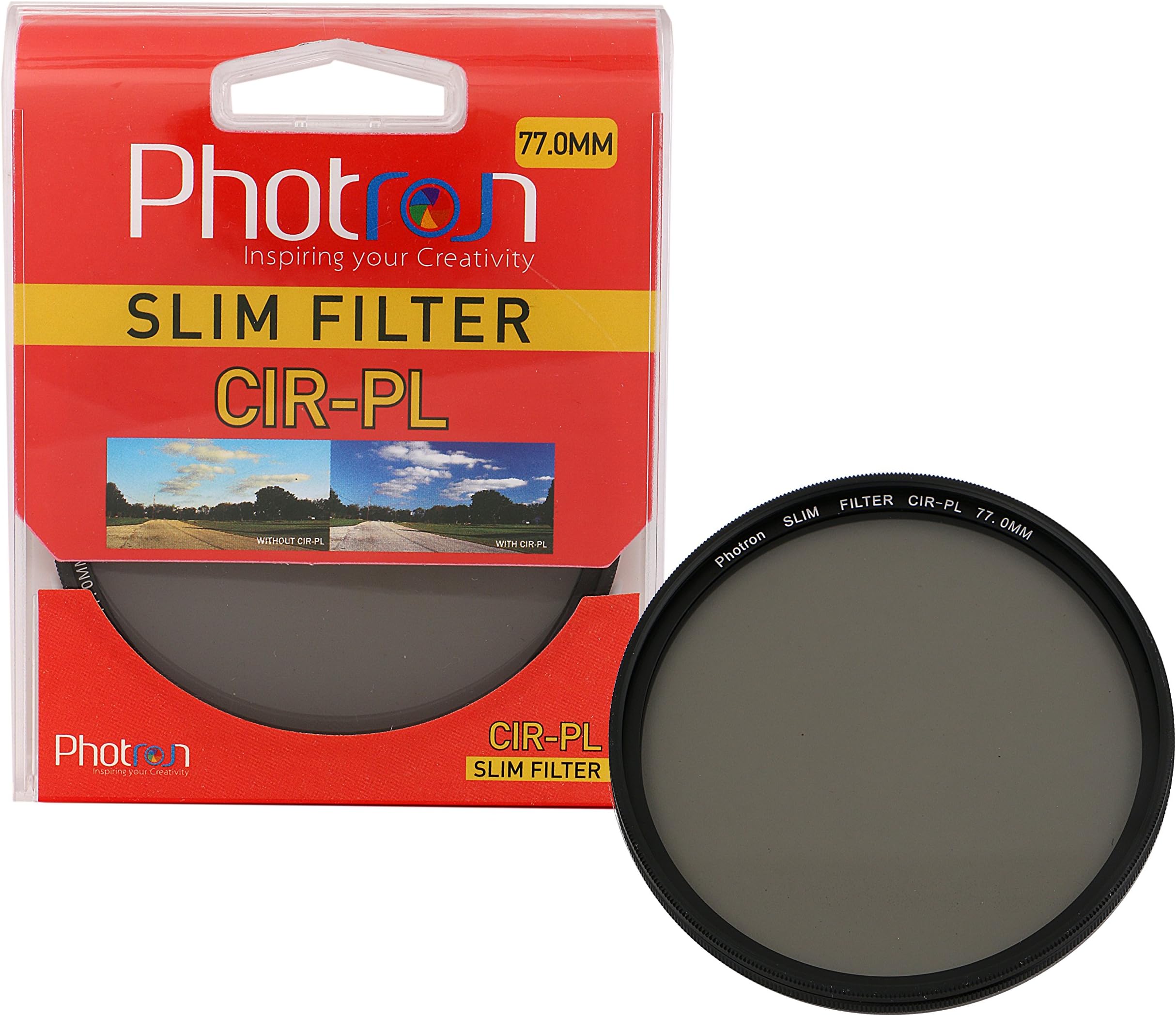 Photron 77.0mm Slim CIR-PL Circular Polarizer Lens Filter
