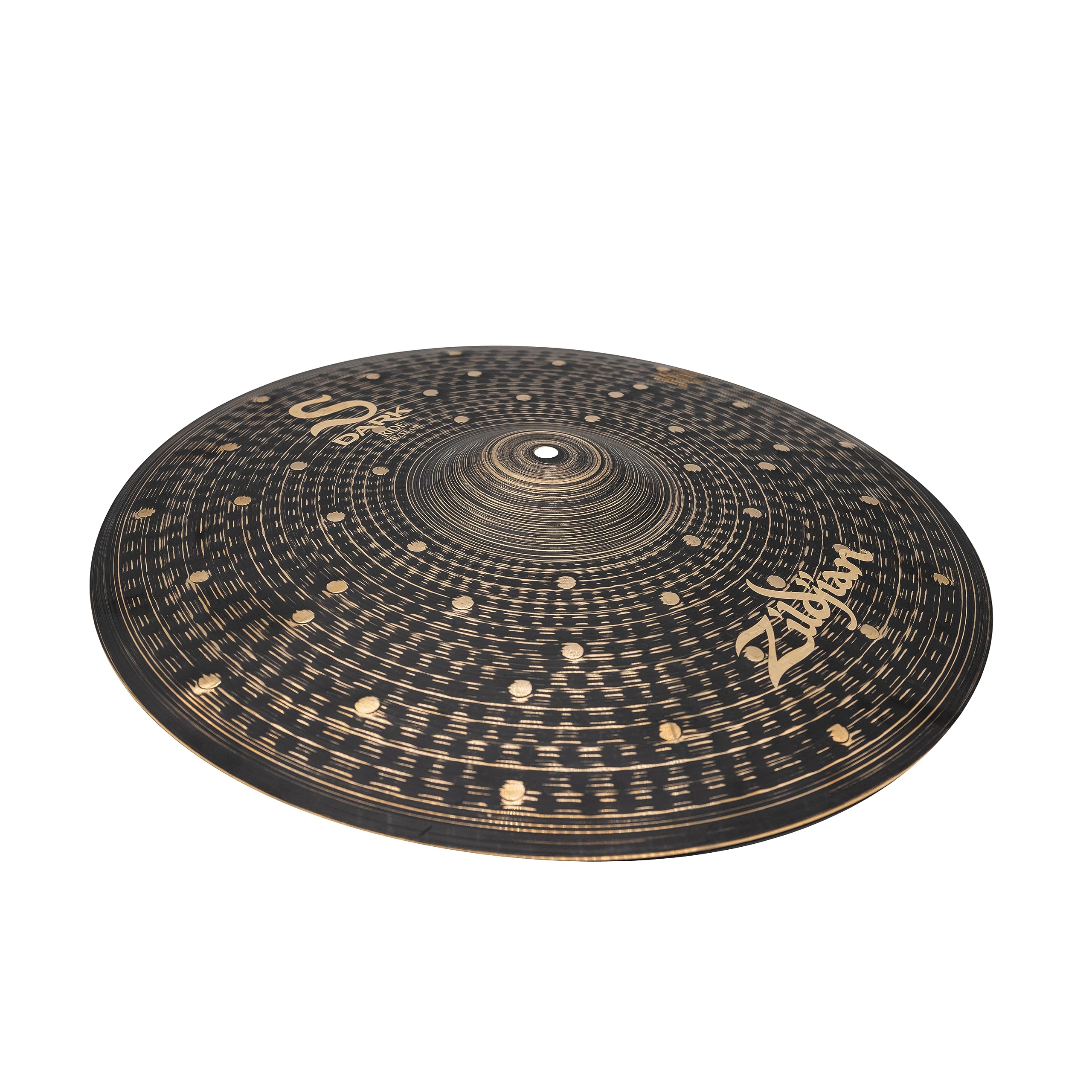 ZILDJIAN - SD20R 20" S Dark Ride - Piatto per Batteria, Bronzo B12, Finitura Opaca e Timbro Caldo, Ideale per Rock e Metal