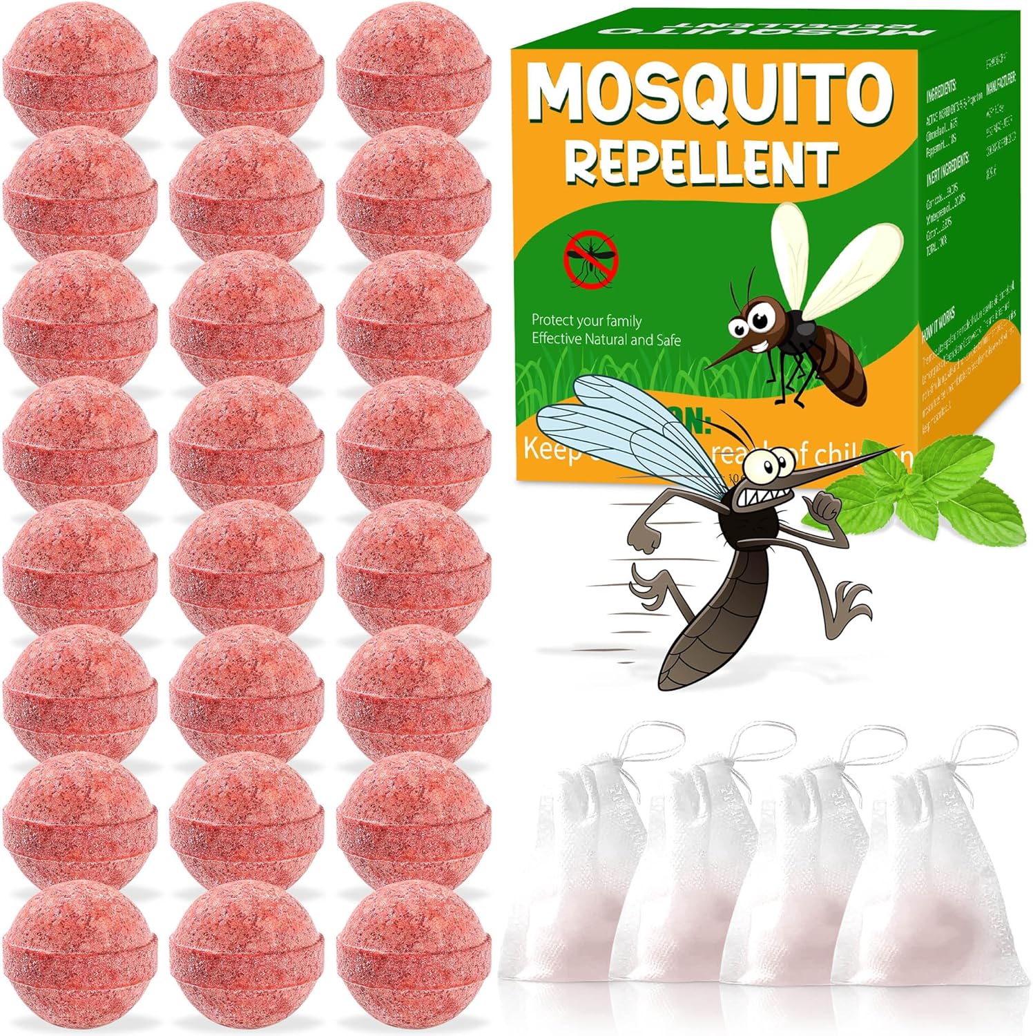 24 Pack Mosquito Repellent Outdoor Patio Front Door