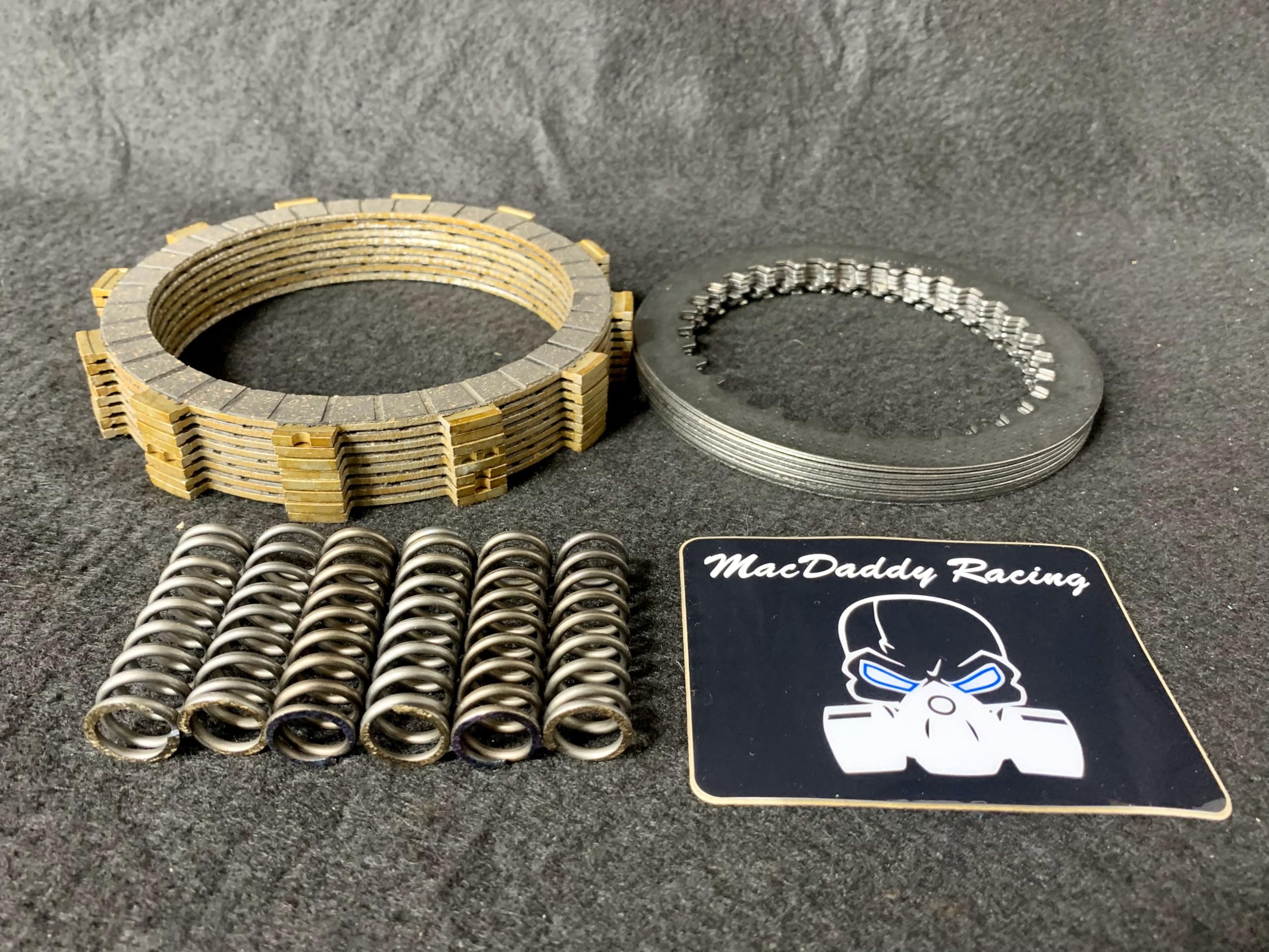 MacDaddy Racing **FULL SIZE FIBERS** Clutch Kit for Yamaha Raptor 700R 700
