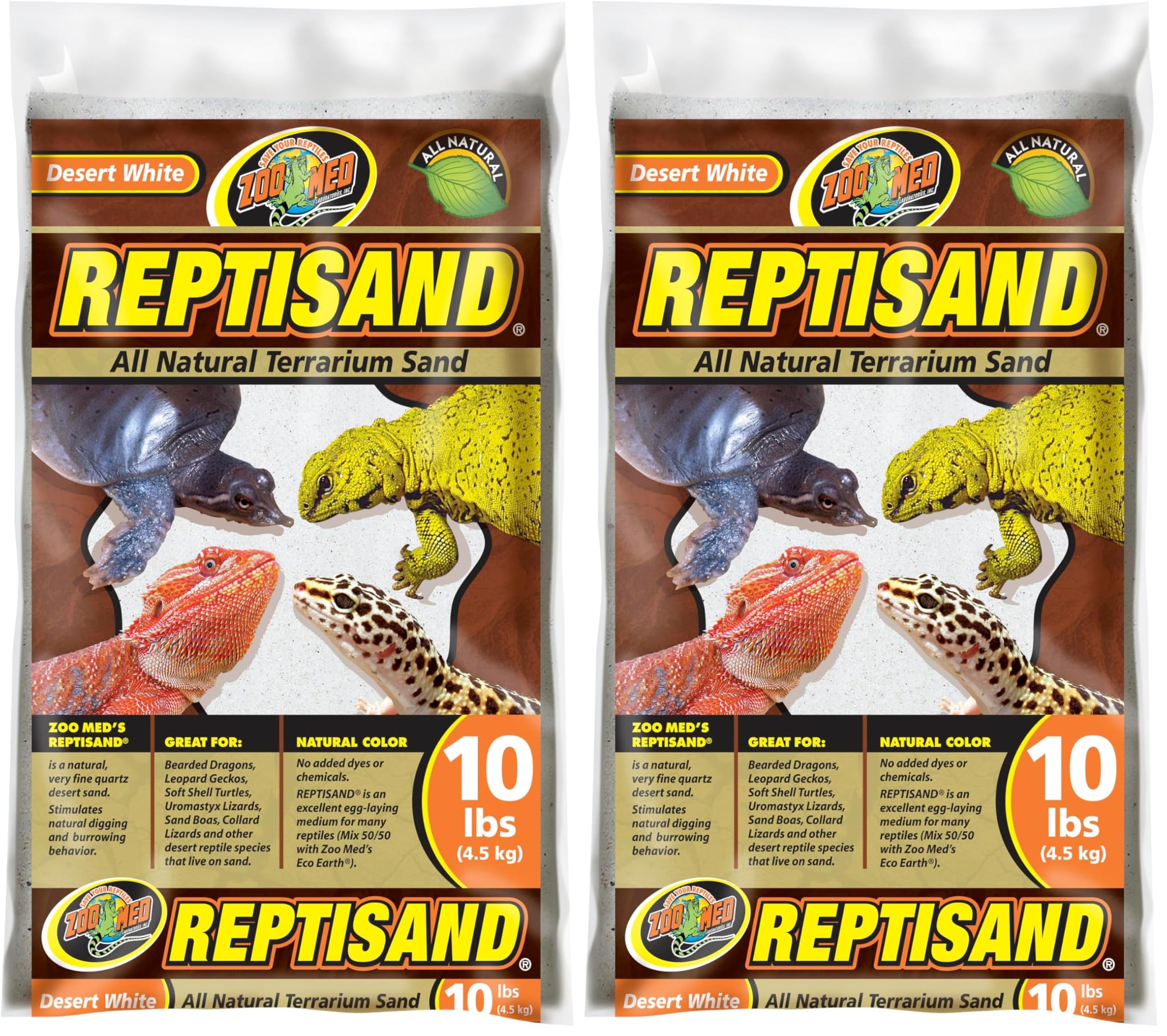 Zoo Med ReptiSand® Desert White, 10 Pounds Bag