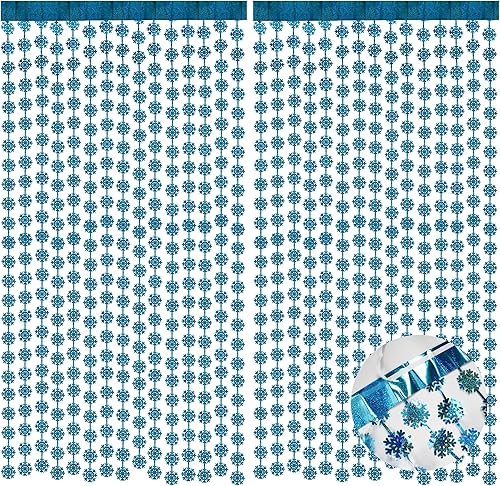 Miniatura 16 de BRAVESHINE Cortinas de fondo de fotos de oropel – Paquete de 2 cortinas de flecos de papel de aluminio negro y naranja de 3.2 x 8.2 pies para