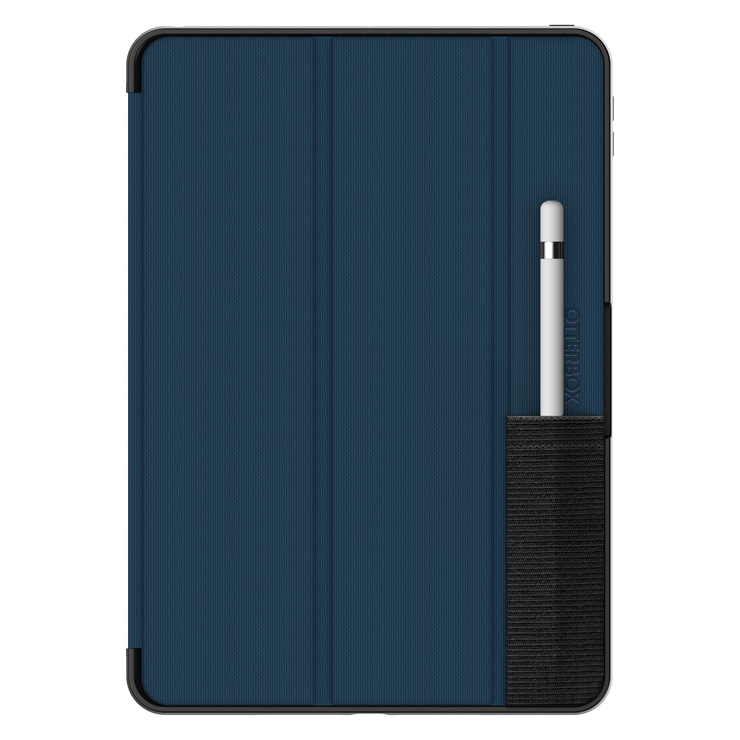 OtterBox Symmetry Folio Etui na iPad 10,2 cala (7. gen/8. gen/ 9. gen),odporny na upadki,smukły futerał ochronny,przetestowany zgodnie ze standardami wojskowymi,Niebieski,Bez Opakowania Detalicznego