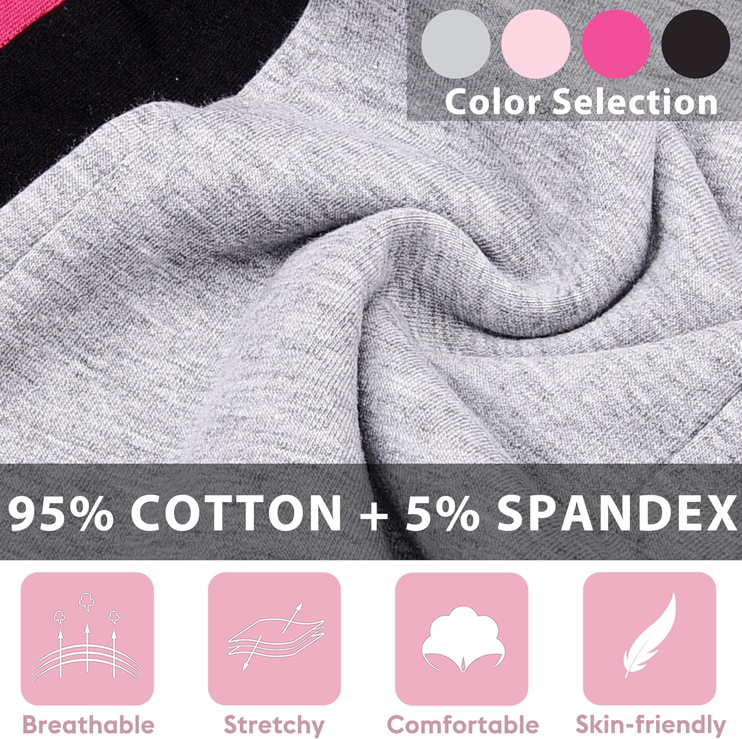 FEQO Girls Flare Leggings Pants Girl Cotton Leggings Bell Bottoms 5-14 Years - Image 4