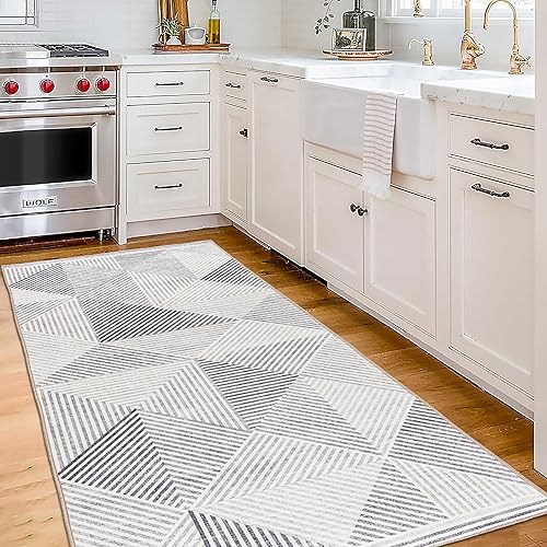 Miniatura 12 de ReaLife Rugs Alfombra Pasillo Lavable a Máquina - Sala de Estar Dormitorio Baño Cocina Entrada Oficina - Acolchada Pelo Bajo Resistente a Manchas