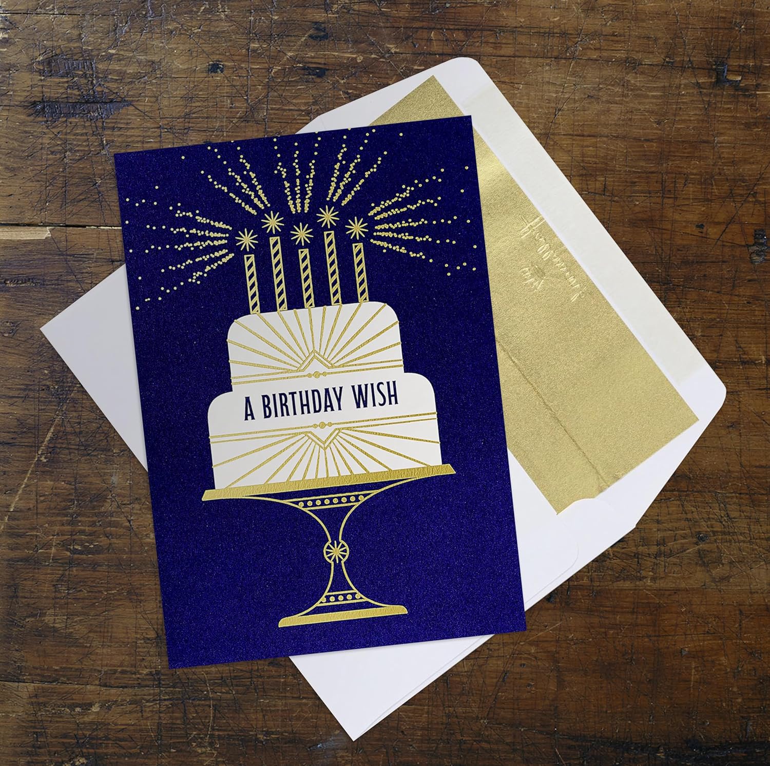 Hallmark Business Bulk 25 Pack Birthday Cards for Employees & Customers (Birthday Wish), 5 x 7 Cards, Message Inside, Envelopes Included