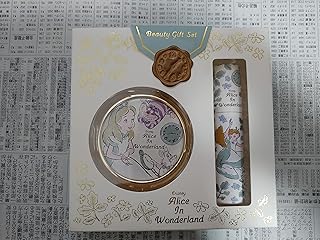 【ディズニー不思議の国のアリス】コスメティックケアギフト／コンパクトミラー&ネイルオイル(アリスインワンダーランド) 049282