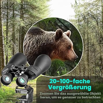 Barska Gladiator 20-100x70 Zoom Binocular w/Tripod Adapter