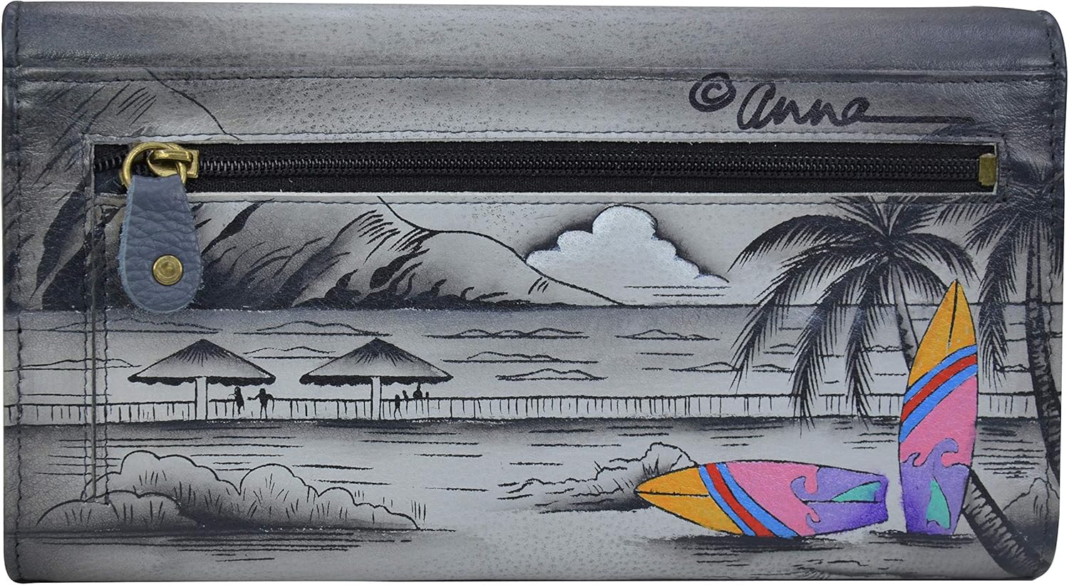 Anna by Anuschka | Hand Painted, Three Fold