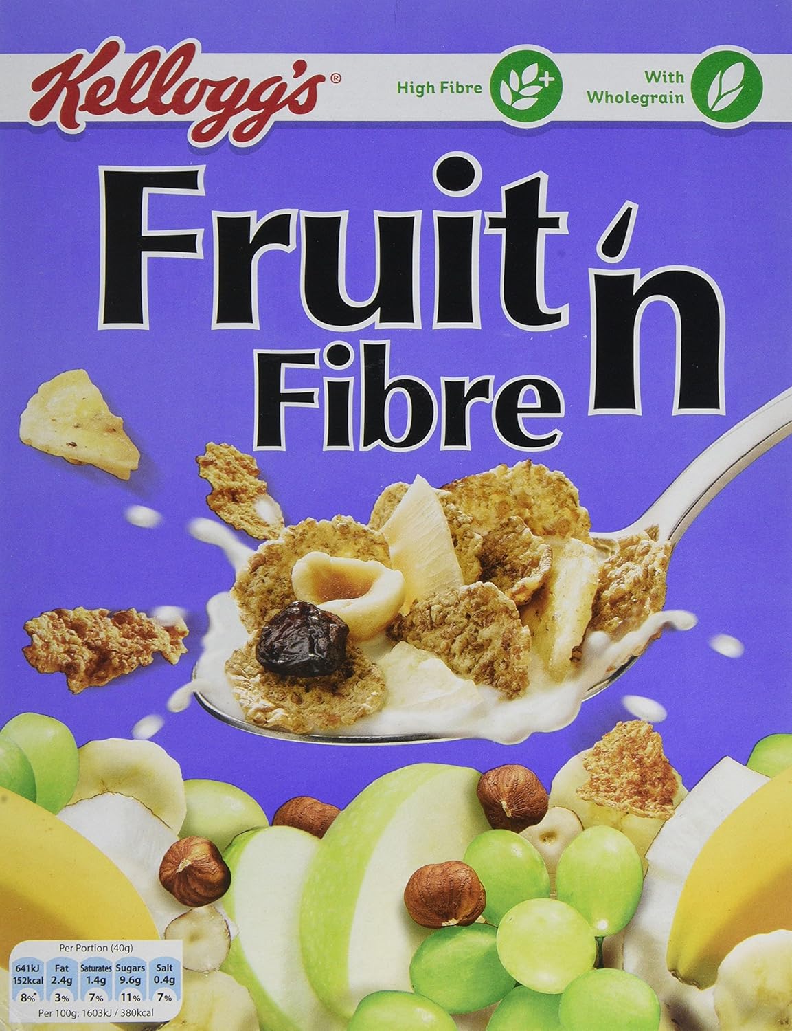Kellogg's Fruit 'n Fibre Cereal 500g Amazon.co.uk Grocery