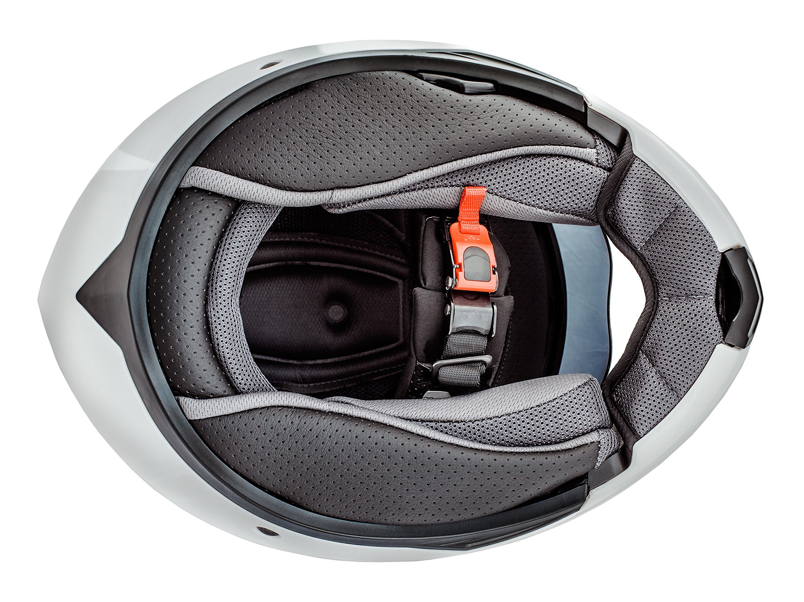 Montreal Weiß Größe L 59-60cm Klapphelm mit Doppelvisier System und der neusten Sicherheitsnorm ECE 2205