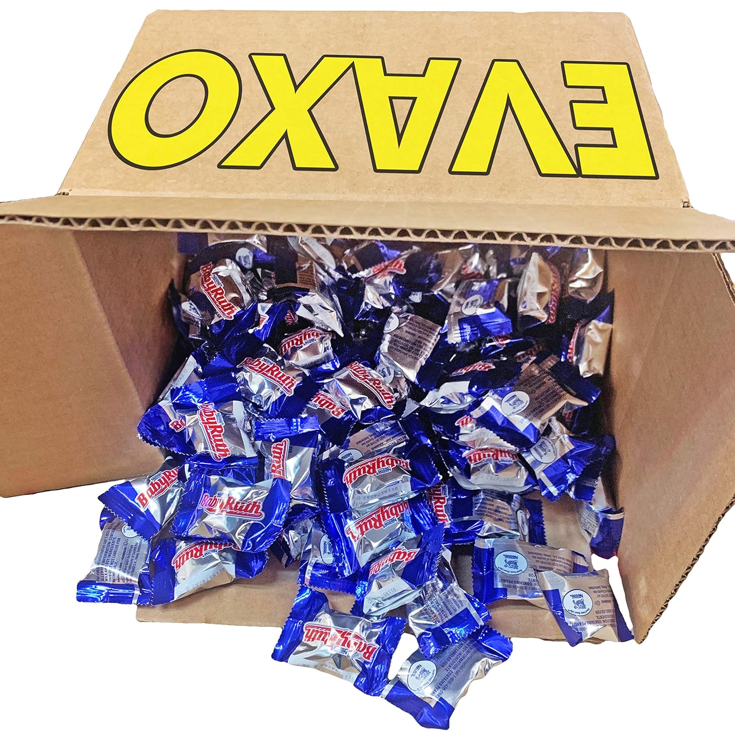 LUV BOX - Baby Ruth Fun Size Bars,Small 5 LB Bulk Candy