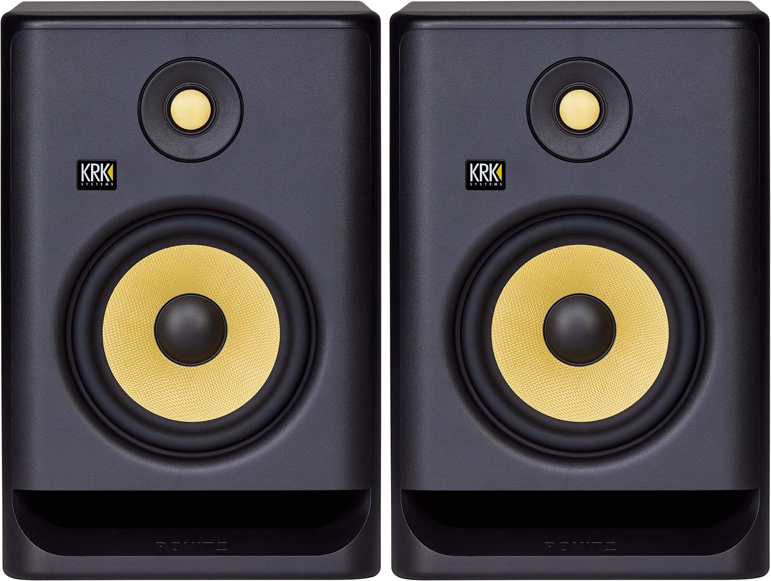 Rokit 7 G4 Studio Monitor Speaker Bundle - Pair, Black