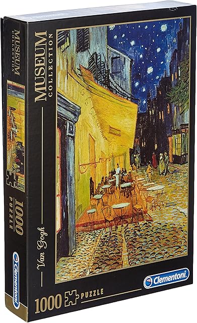 Clementoni - 31470 - Museum Collection puzzle for adults and children - Van Gogh: Cafè Terrace at Night - 1000 Pieces