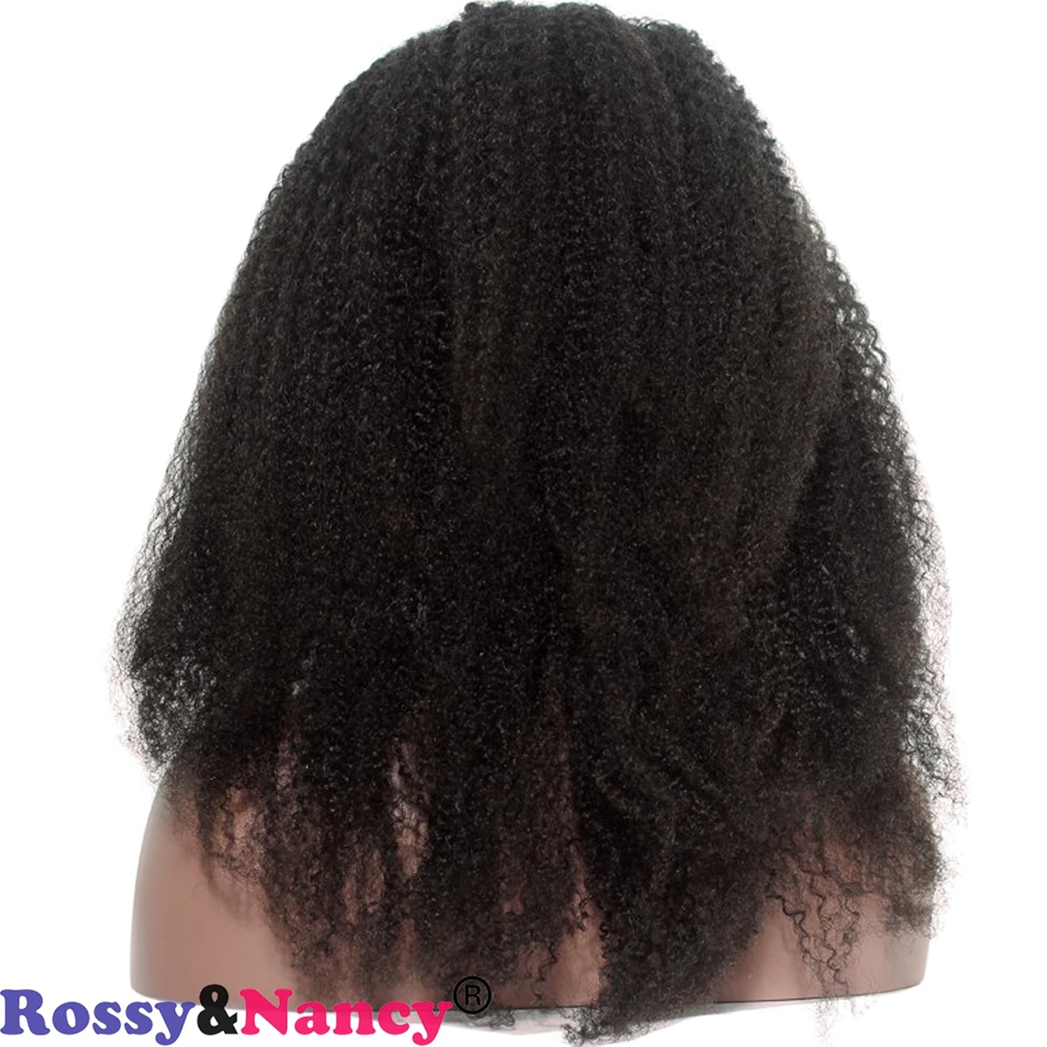 250% High Density Afro Kinky Curly Lace Front 10A Brazilian Human Hair Wigs Pre Plucked Natural Hairline Free Part with Baby Hair for Black Women