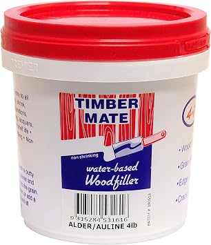 Timbermate Wood Filler Water Based, 4 Pounds, Alder