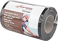 ADFORS FibaTape FDW6598-U Black Fiberglass Roof Repair Fabric 6in x 150ft for Shingles & Metal Roofs