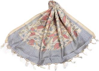 Traditions BazaarWomen's Printed Art Silk Dupatta