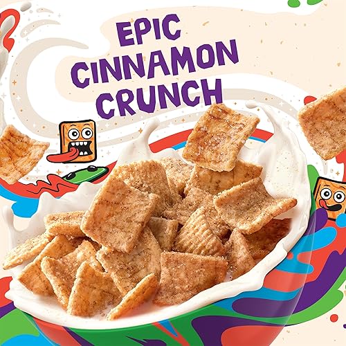 Miniatura 5 de Cinnamon Toast Crunch Cereal para el desayuno, paquete de 4 tazas de cereales de 8 onzas