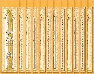 SEWAK AL HARAM Natural Miswak Toothbrush - Vacuum Sealed Traditional Toothbrush Stick - for Healthy Teeths, Gums and Fresh Breath (Natural Flavor) (Pack of 12)