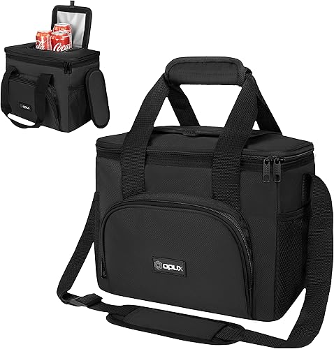 OPUX Enfriador suave plegable aislado de 9 cuartos de galón bolsa de almuerzo para hombres enfriador de viaje pequeño para campamento familia OPUX Enfriador suave plegable aislado de 9 cuartos de galón bolsa de almuerzo para hombres enfriador de viaje pequeño para campamento familia