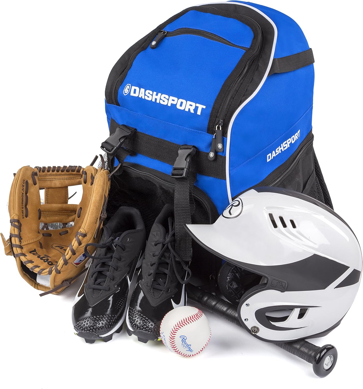 Miniatura 2 de DashSport - Mochila de béisbol para jóvenes espaciosa 4572 cm x 3048 cm x 254 cm 18 x 12 x 10 pulgadas