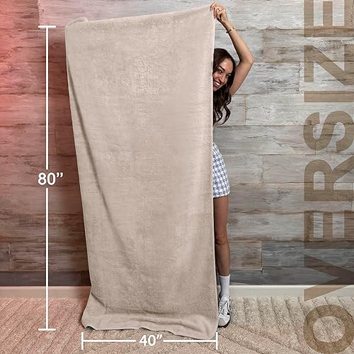 Miniatura 2 de textilom - Toallas de lujo de 100 % algodón turco, extragrandes y jumbo, para baño y ducha, con máxima suavidad y absorción (40 x 80 pulgadas),