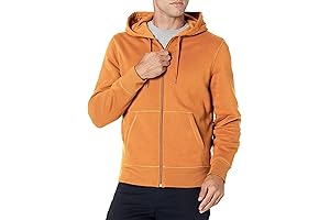 Men's Full-Zip Fleece Hoodie: Comfort and Warmth for Everyday Wear