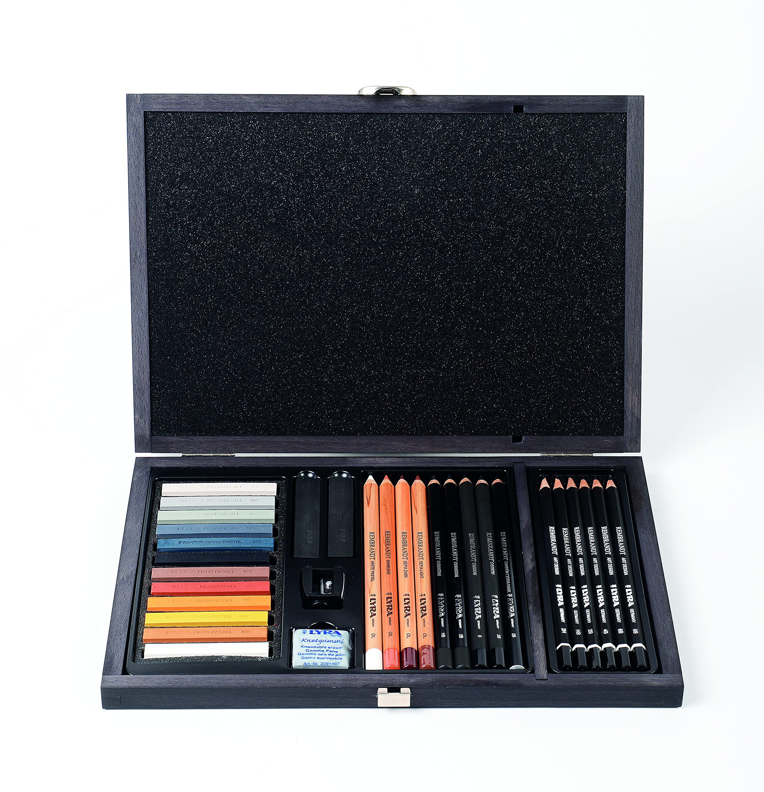 LYRA Rembrandt, Set de Esbozo para Bellas Artes, Caja de Madera, colores surtidos, 32 unidades