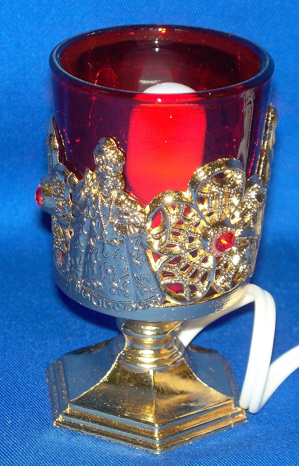 Electric VOTIVE Candle Holder stand figures of saints