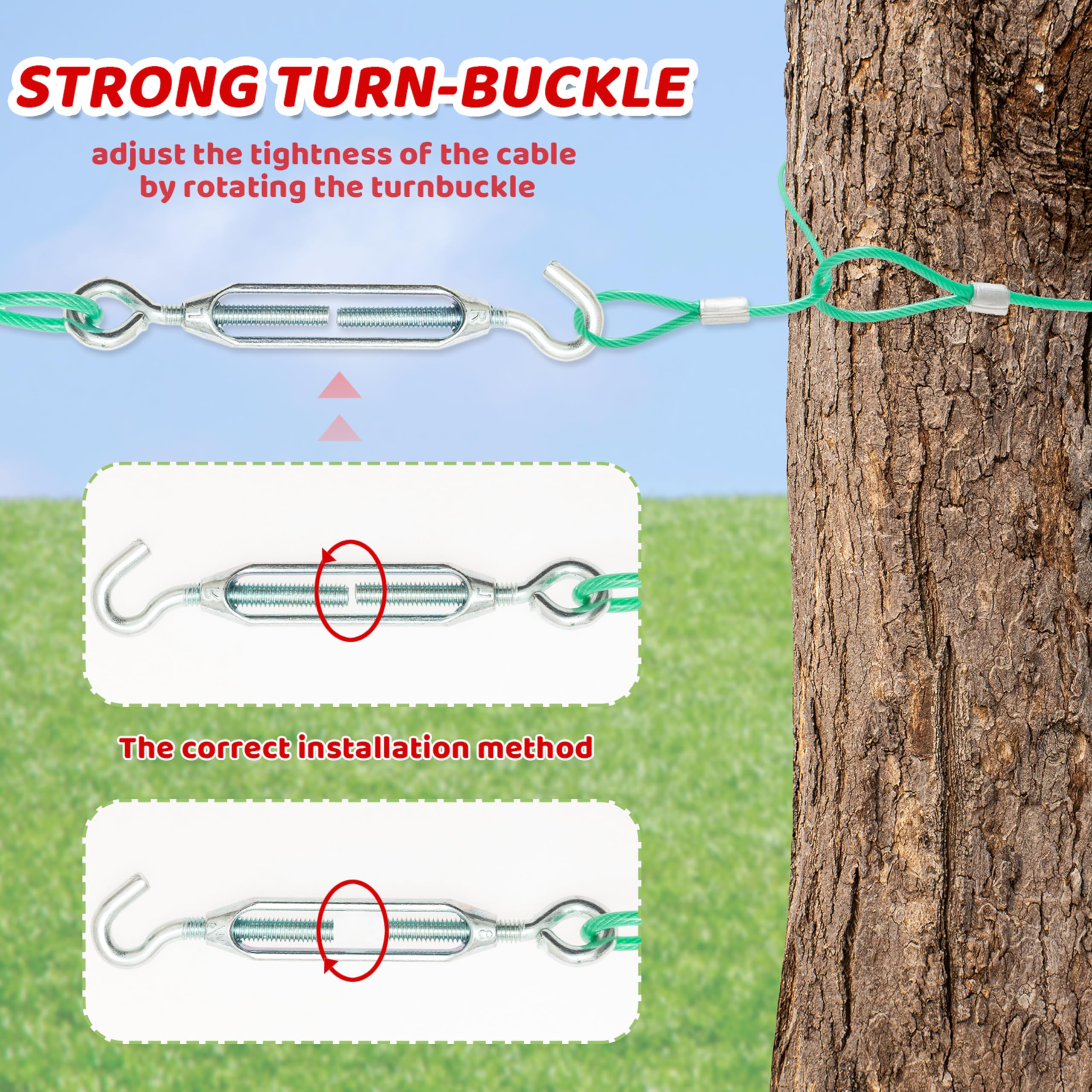 30 m langes Hunde-Auslaufkabel, robust, kaufest, lange Hundeleine mit 3 m und 4,5 m Trolley-Leine – Outdoor-Laufkabel für Hof, Camping im Freien, passend für kleine, mittelgroße und große